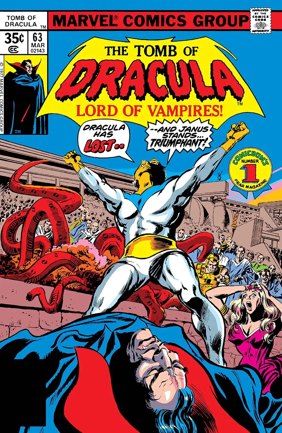 Cover of Tomb of Dracula #63