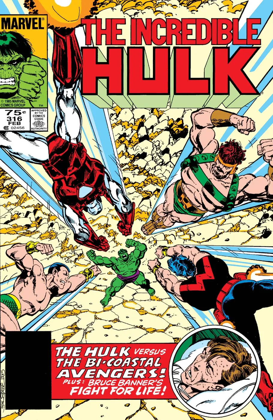Cover of The Incredible Hulk #316