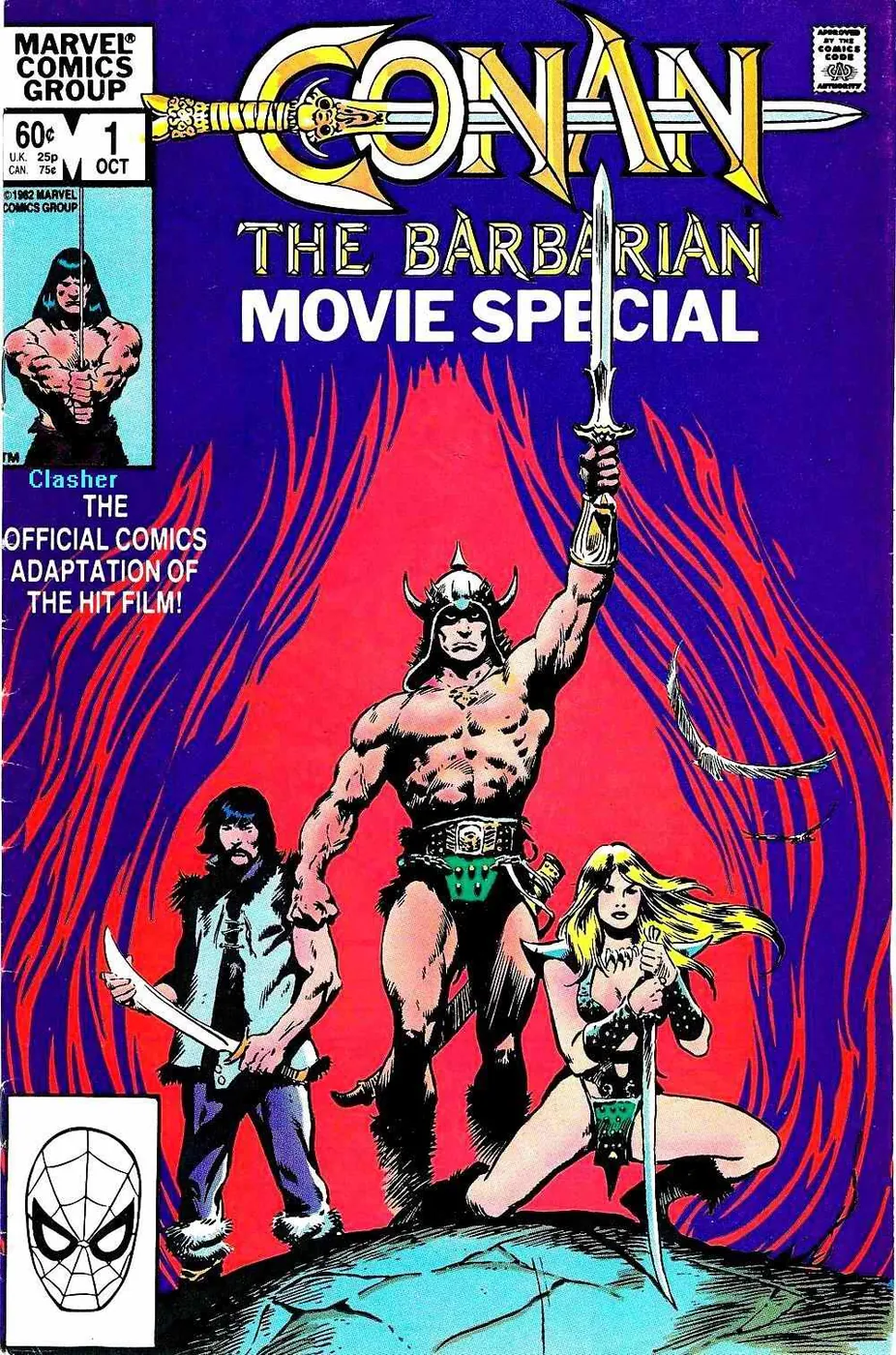 Cover of Conan the Barbarian Movie Special #1
