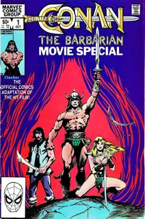 Cover of Conan the Barbarian Movie Special #1
