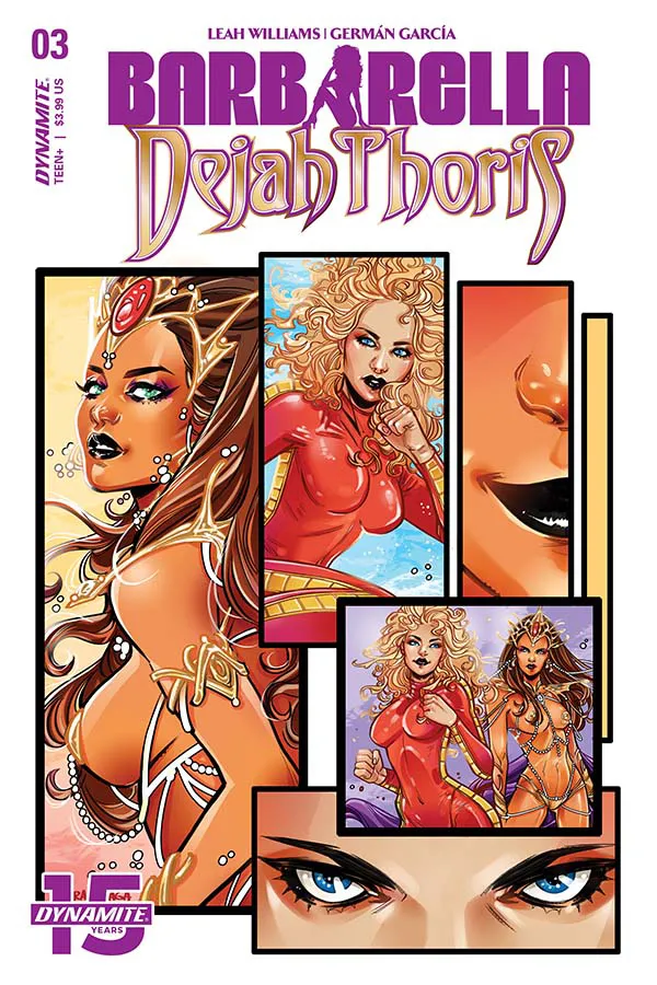 Cover of Barbarella / Dejah Thoris #3