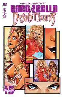 Cover of Barbarella / Dejah Thoris #3
