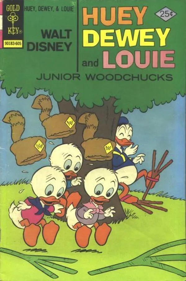 Cover of Walt Disney Huey, Dewey and Louie Junior Woodchucks #38