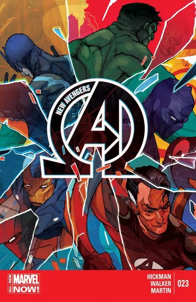 Cover of New Avengers #23