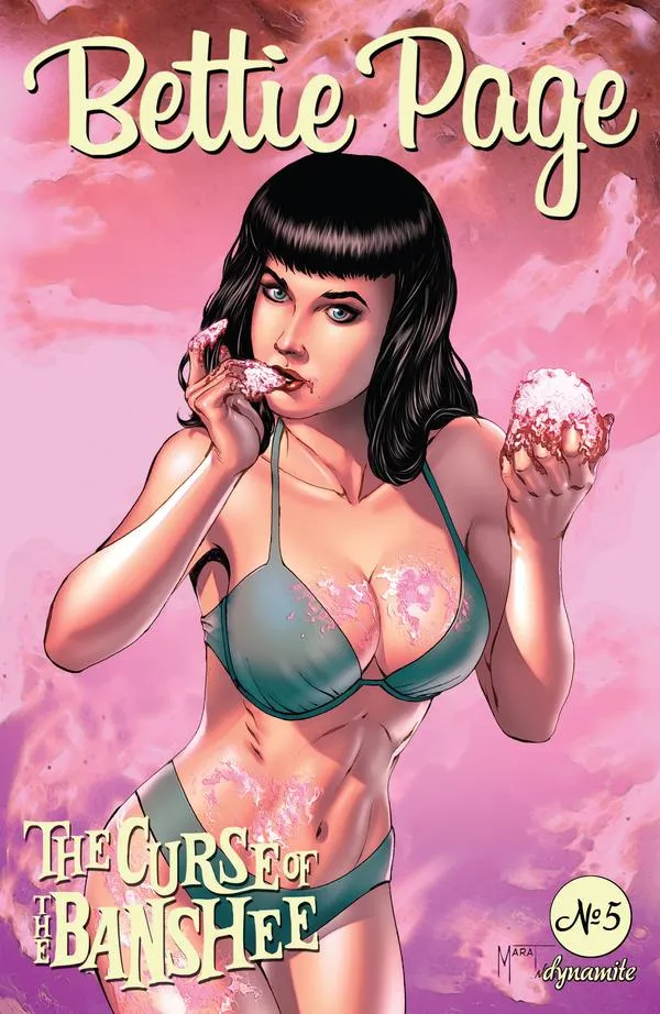 Cover of Bettie Page and the Curse of the Banshee #5