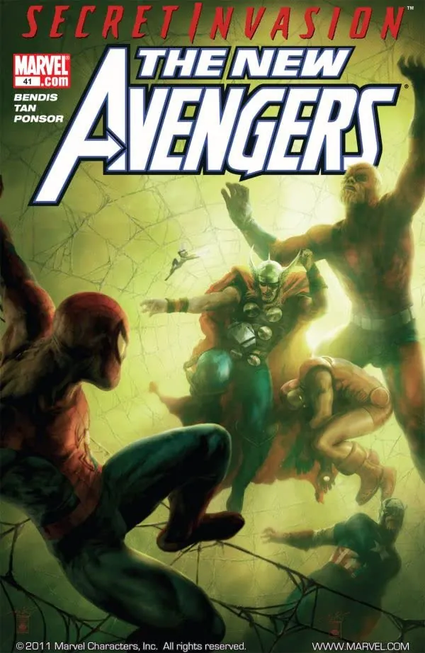 Cover of New Avengers #41