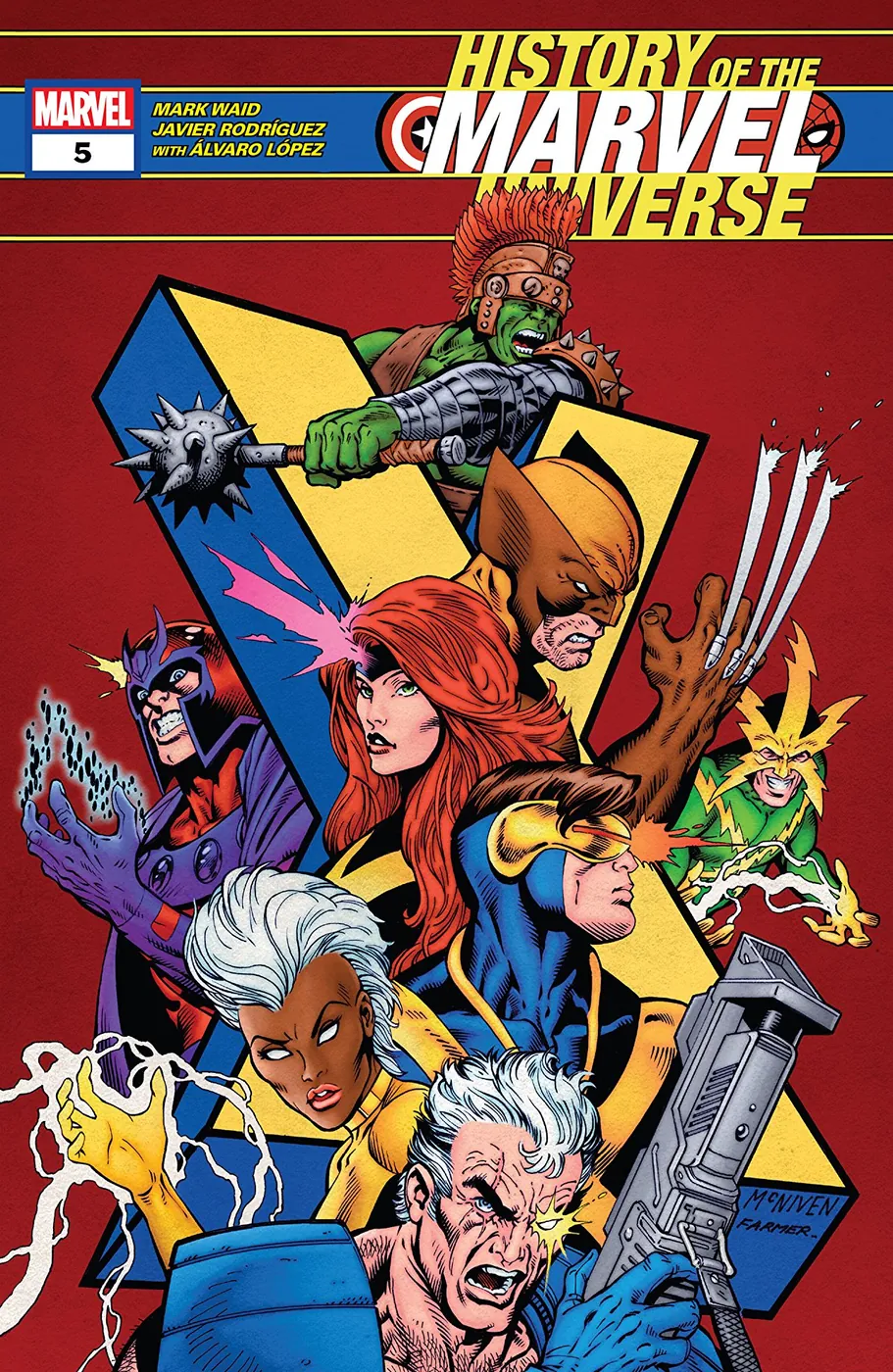 Cover of History of the Marvel Universe #5
