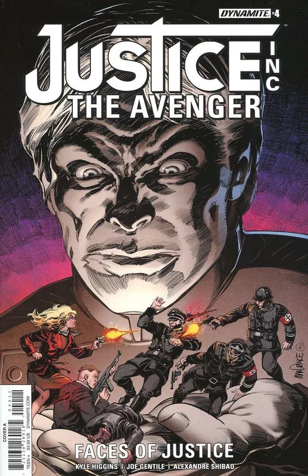 Cover of Justice Inc The Avenger #4