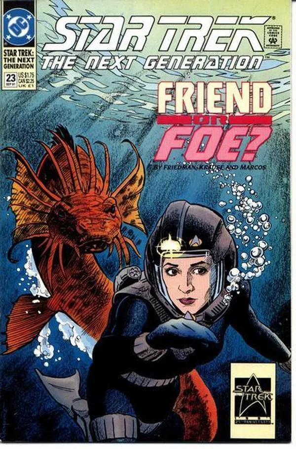 Cover of Star Trek: The Next Generation #23