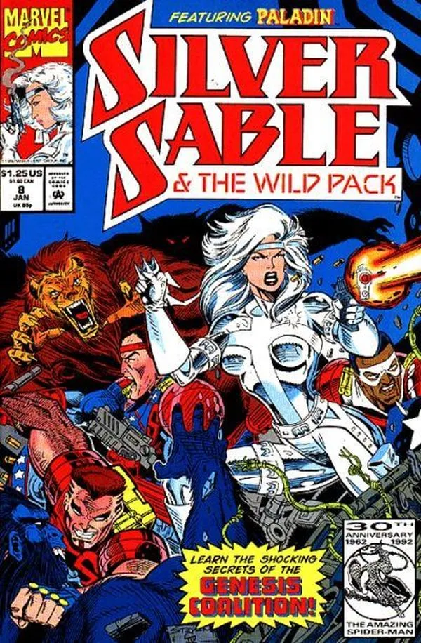 Cover of Silver Sable and the Wild Pack #8