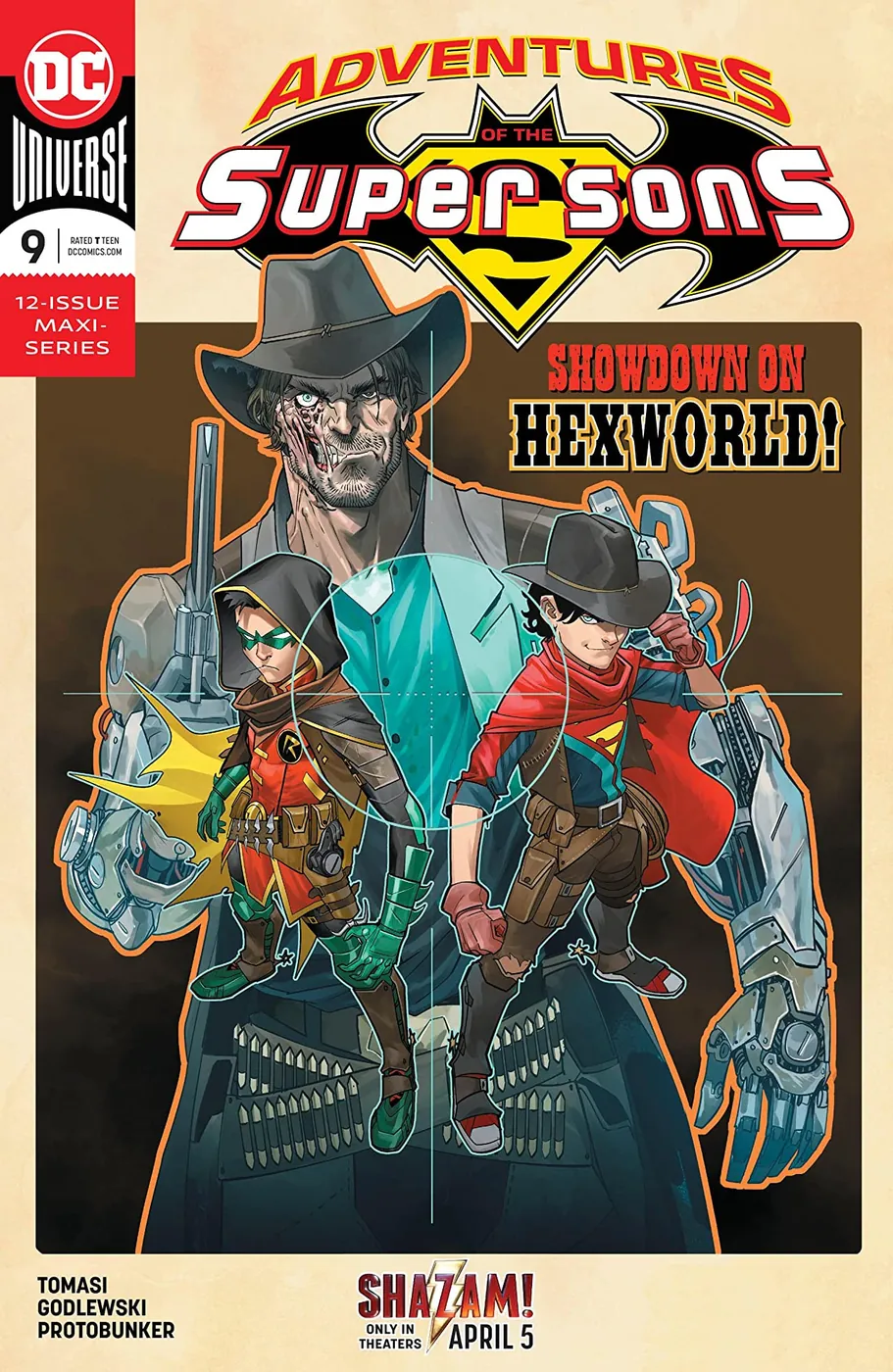 Cover of Adventures of the Super Sons #9