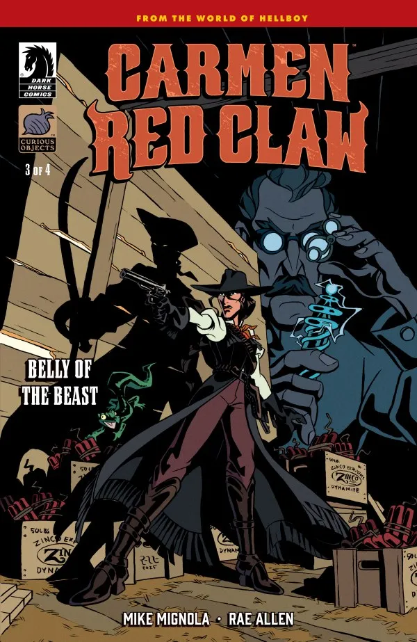 Cover of Carmen Red Claw: Belly of the Beast #3