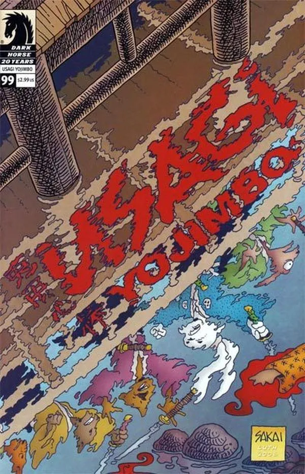 Cover of Usagi Yojimbo #99