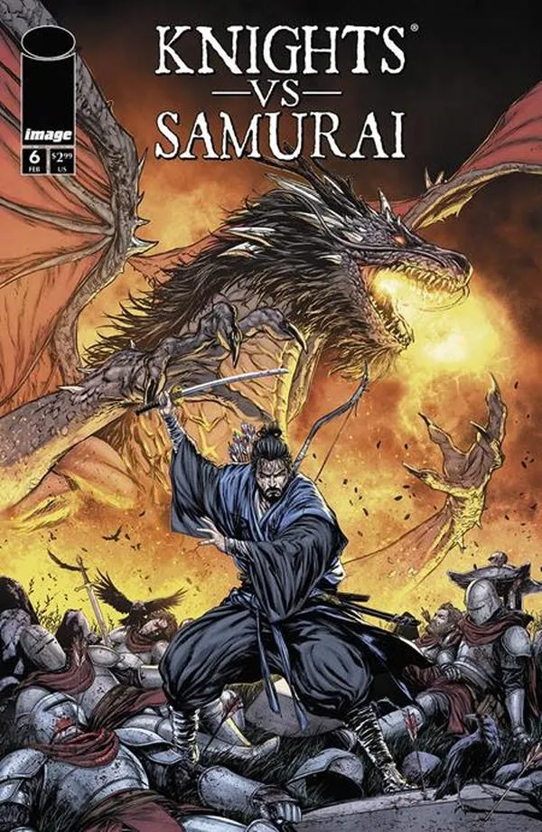 Cover of Knights vs Samurai #6