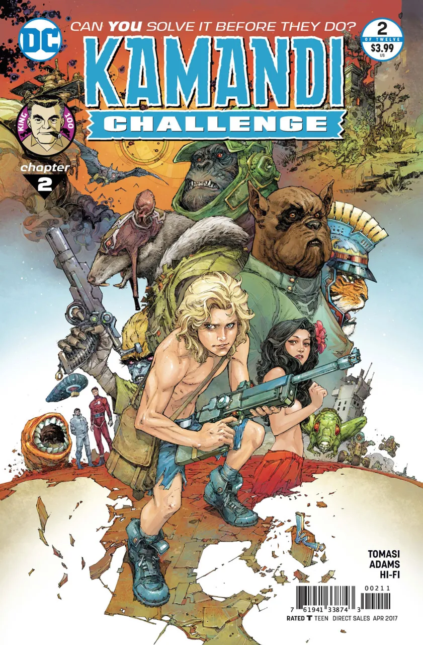 Cover of The Kamandi Challenge #2