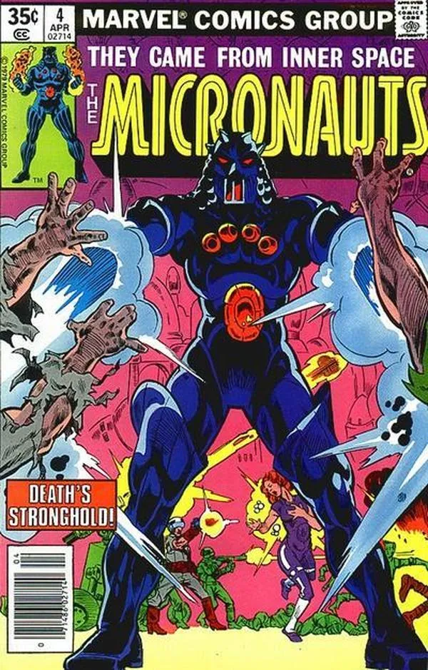 Cover of Micronauts #4