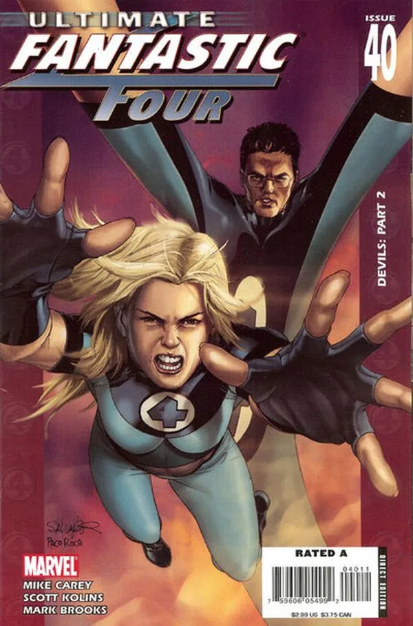 Cover of Ultimate Fantastic Four #40