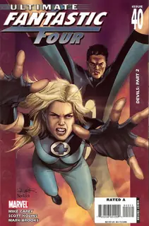Cover of Ultimate Fantastic Four #40