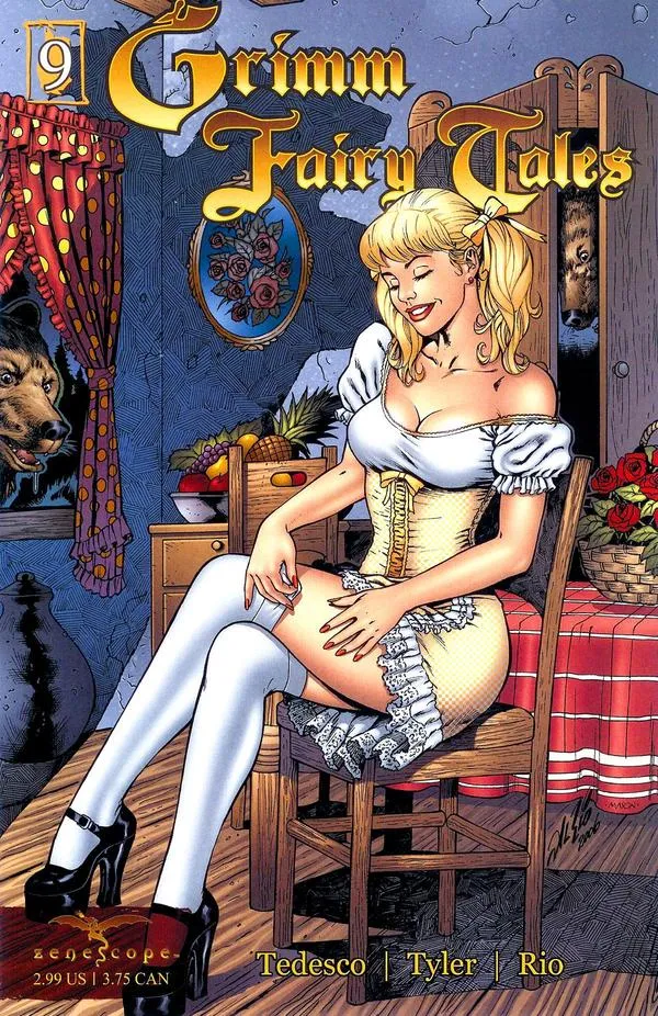 Cover of Grimm Fairy Tales #9
