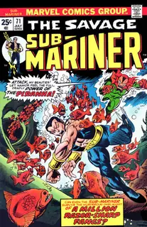 Cover of Sub-Mariner #71