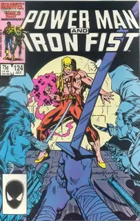 Cover of Power Man and Iron Fist #124