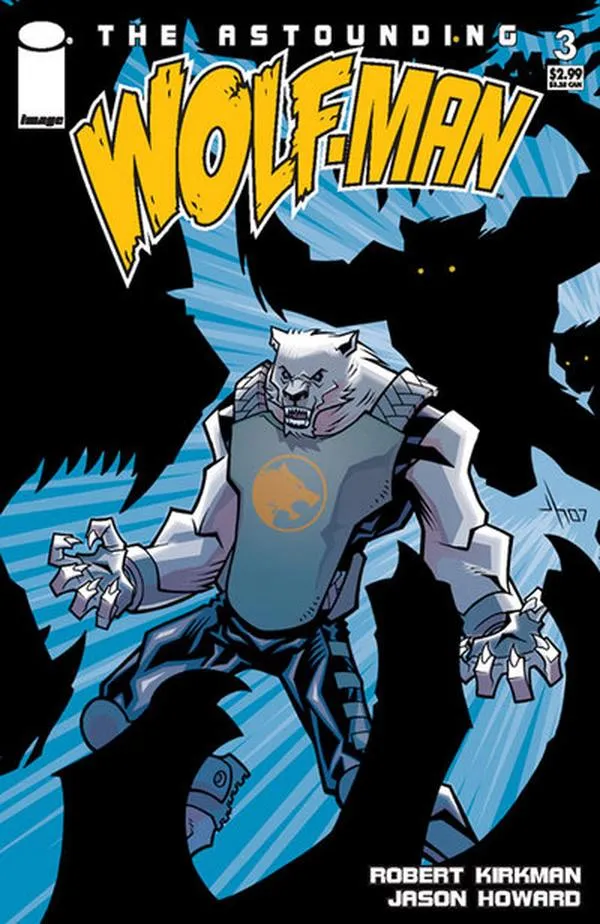 Cover of The Astounding Wolf-Man #3