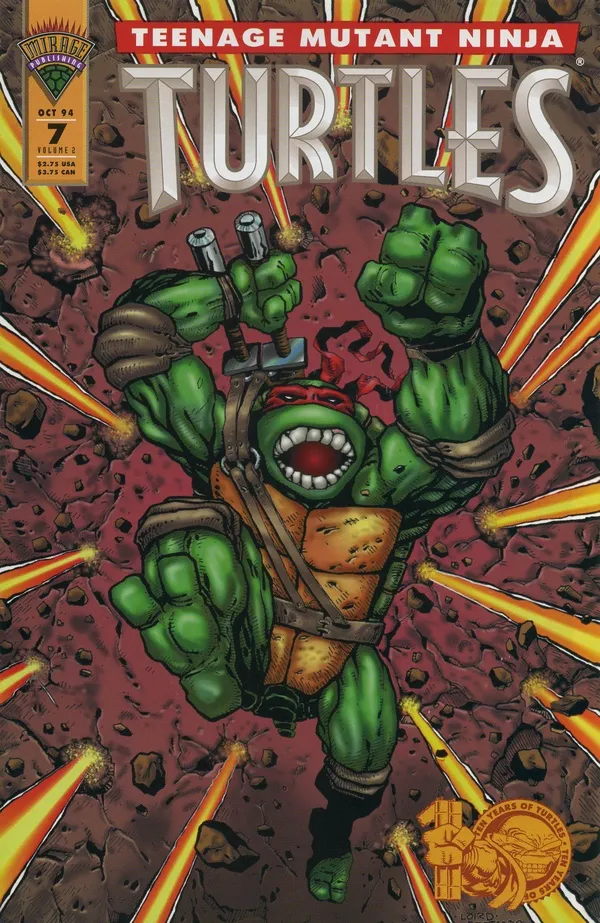 Cover of Teenage Mutant Ninja Turtles #7