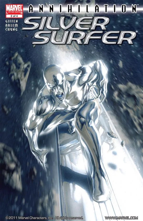 Cover of Annihilation: Silver Surfer #2