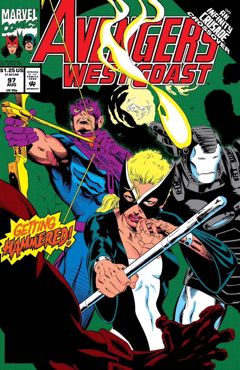 Cover of Avengers West Coast #97