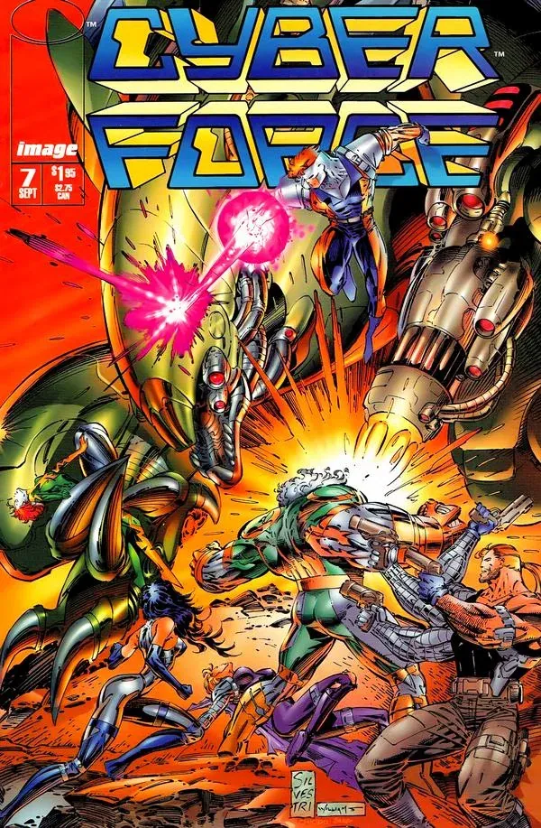 Cover of Cyberforce #7