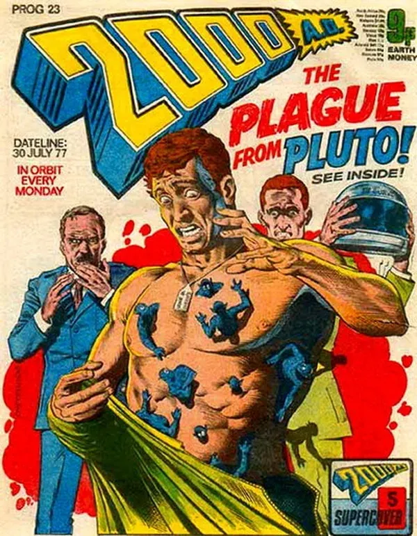 Cover of 2000 AD #23