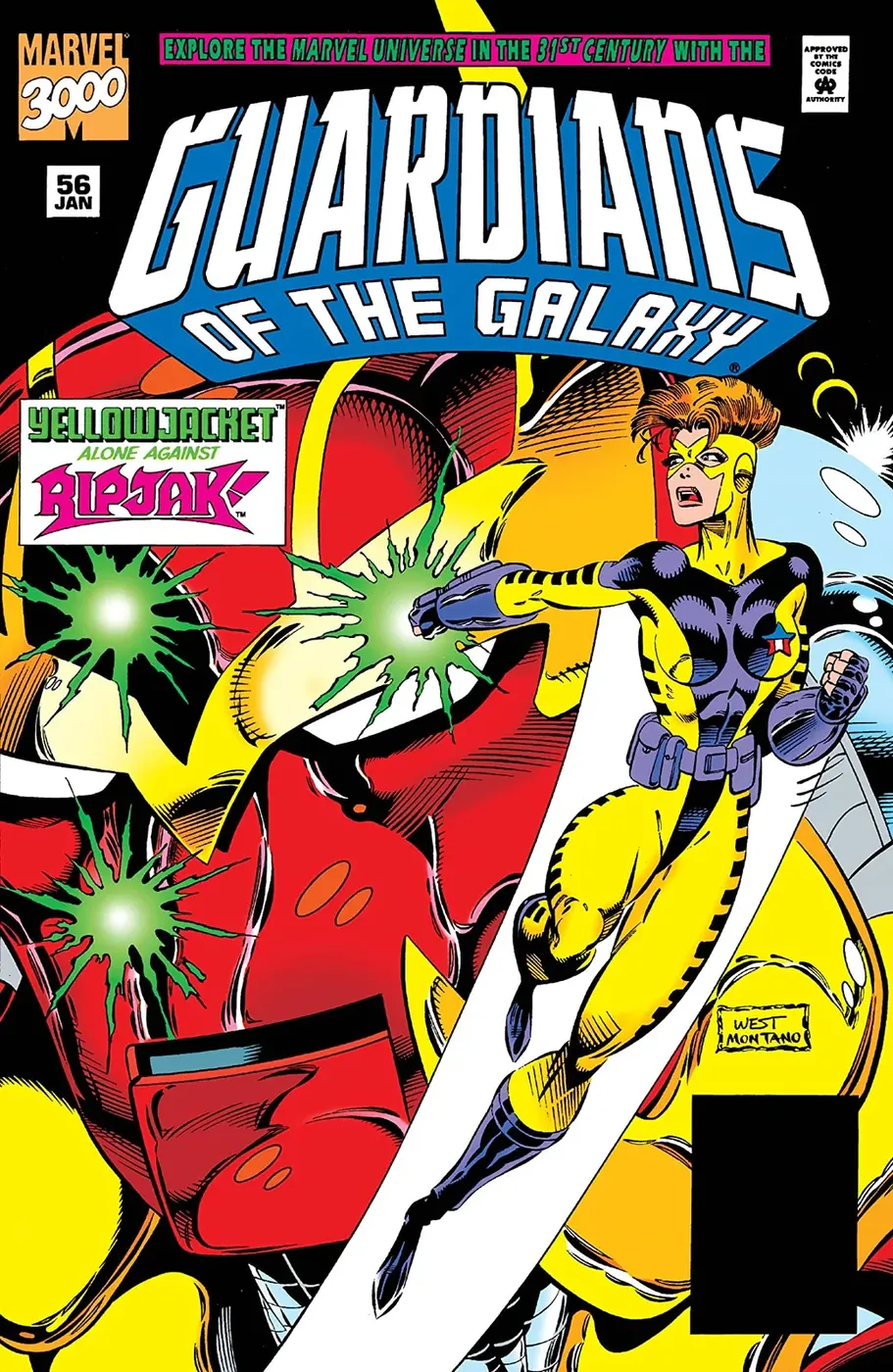 Cover of Guardians of the Galaxy #56