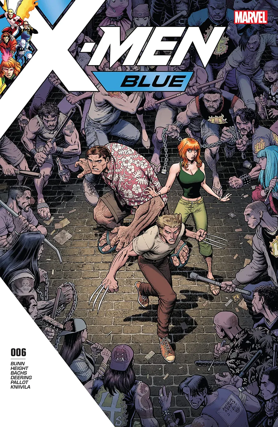 Cover of X-Men: Blue #6