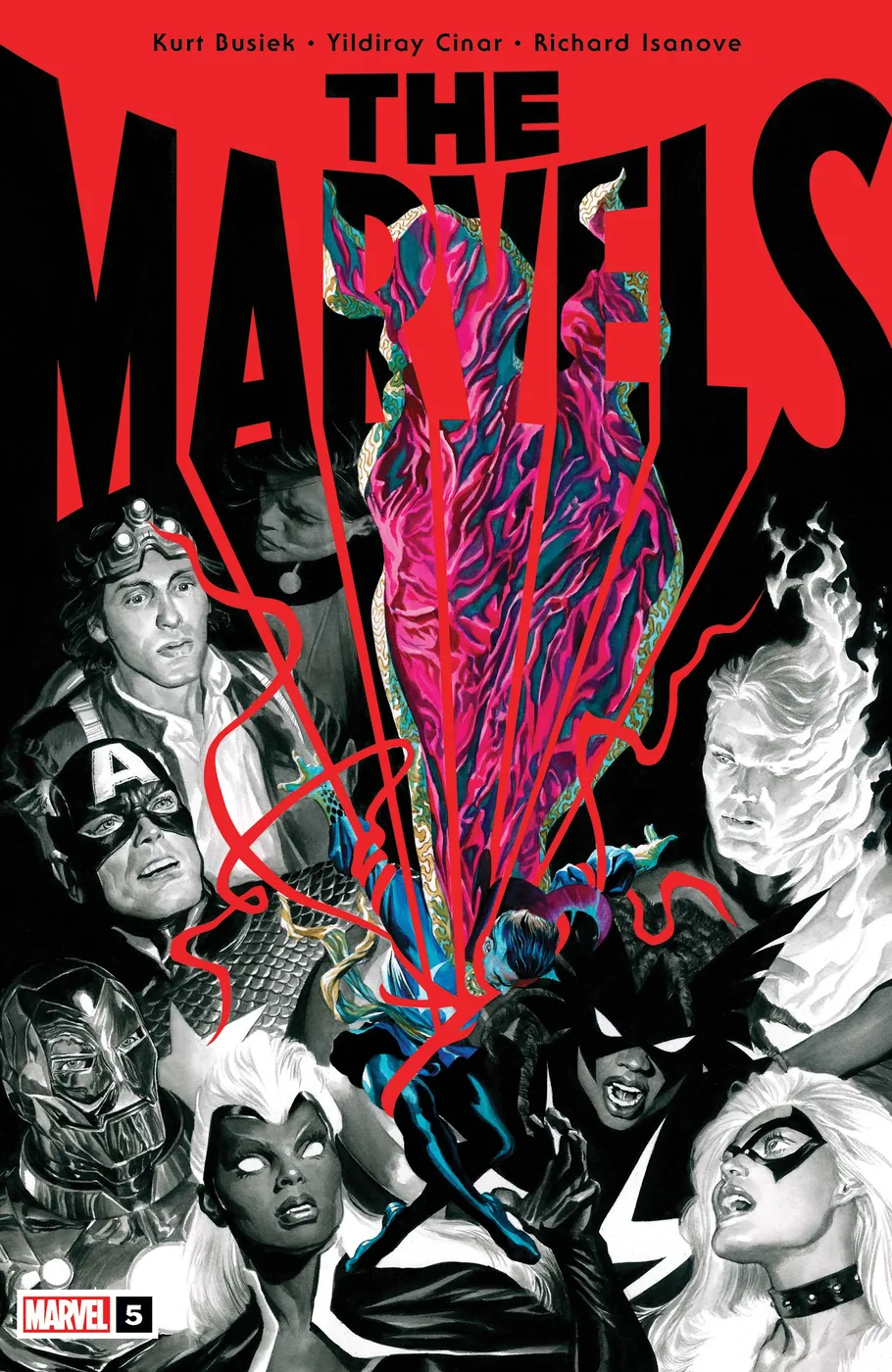 Cover of The Marvels #5