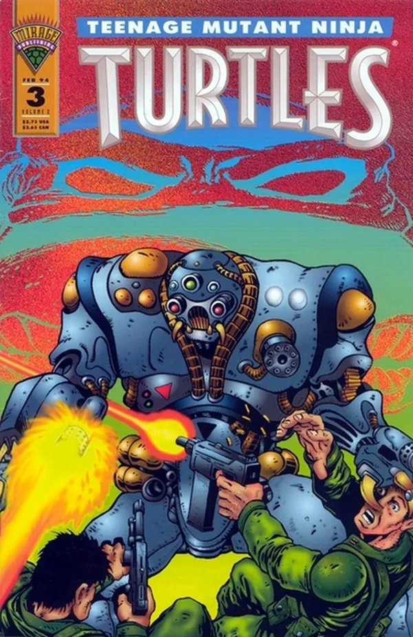 Cover of Teenage Mutant Ninja Turtles #3