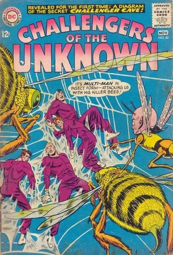 Cover of Challengers of the Unknown #40