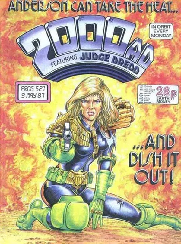 Cover of 2000 AD #521