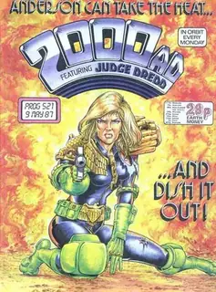 Cover of 2000 AD #521