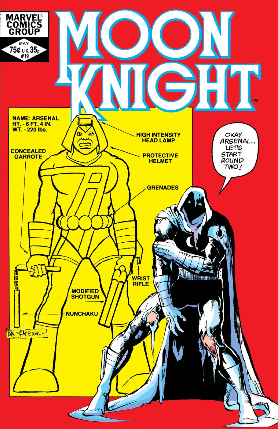 Cover of Moon Knight #19
