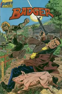 Cover of The Badger #19