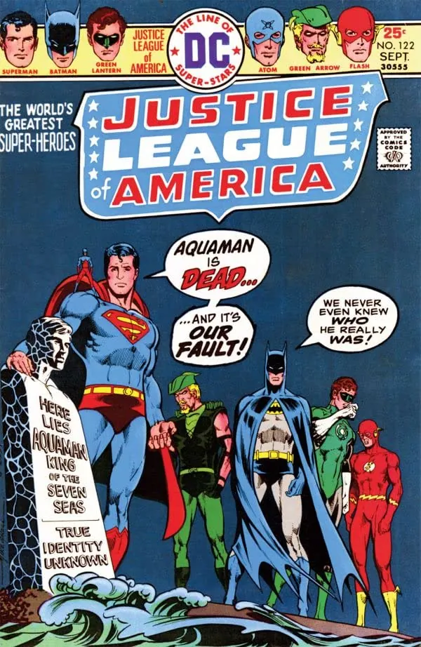 Cover of Justice League of America #122