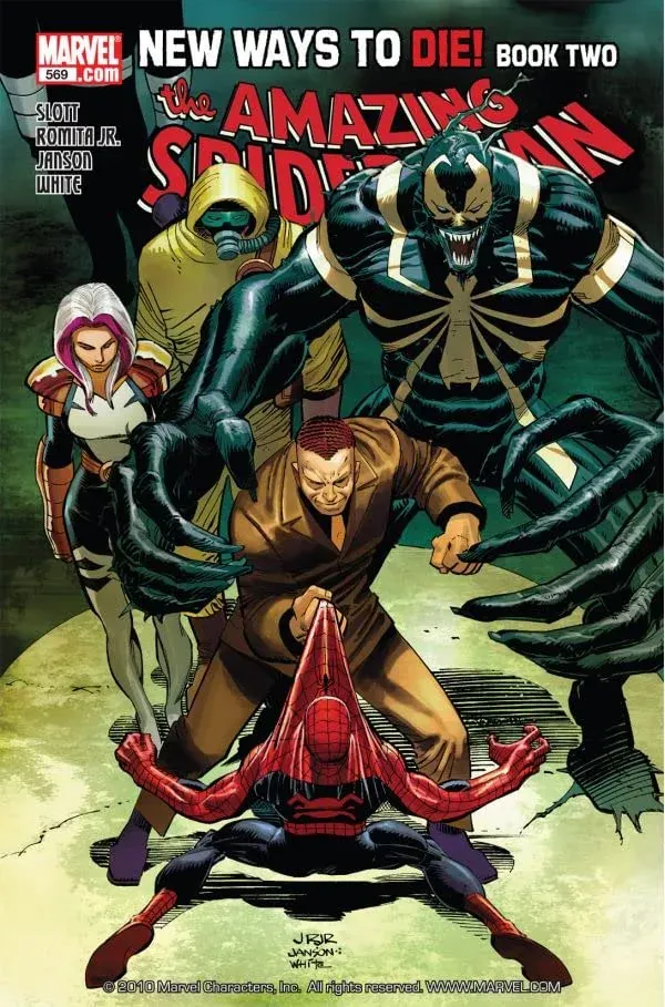 Cover of The Amazing Spider-Man #569