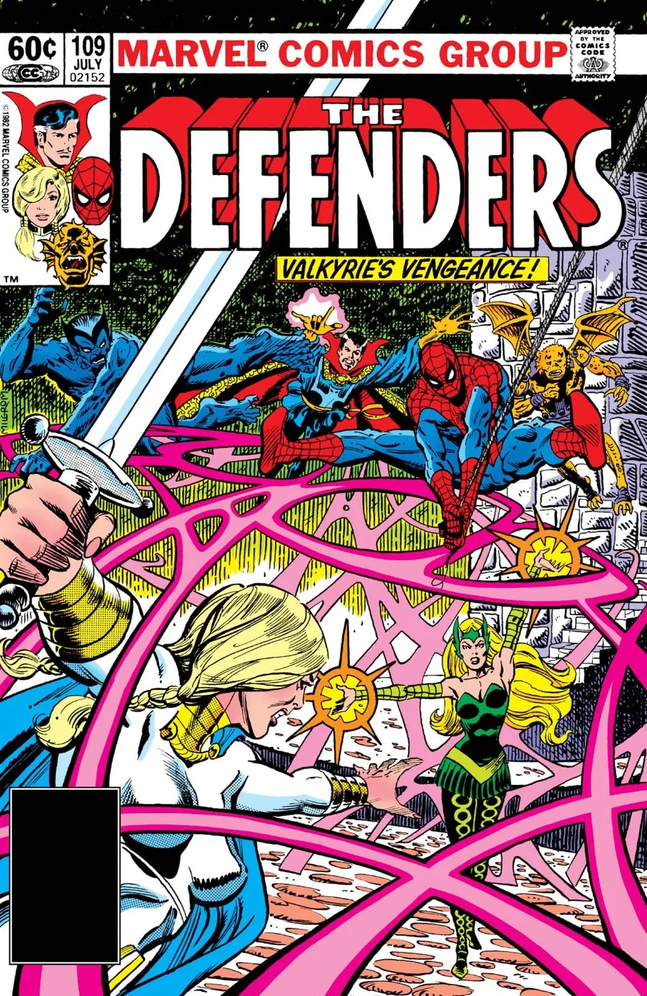 Cover of The Defenders #109