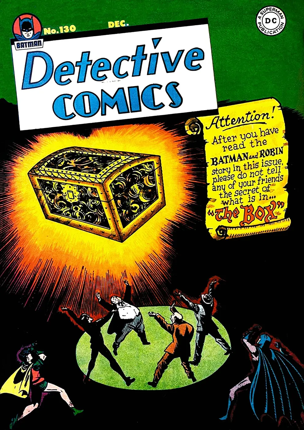 Cover of Detective Comics #130