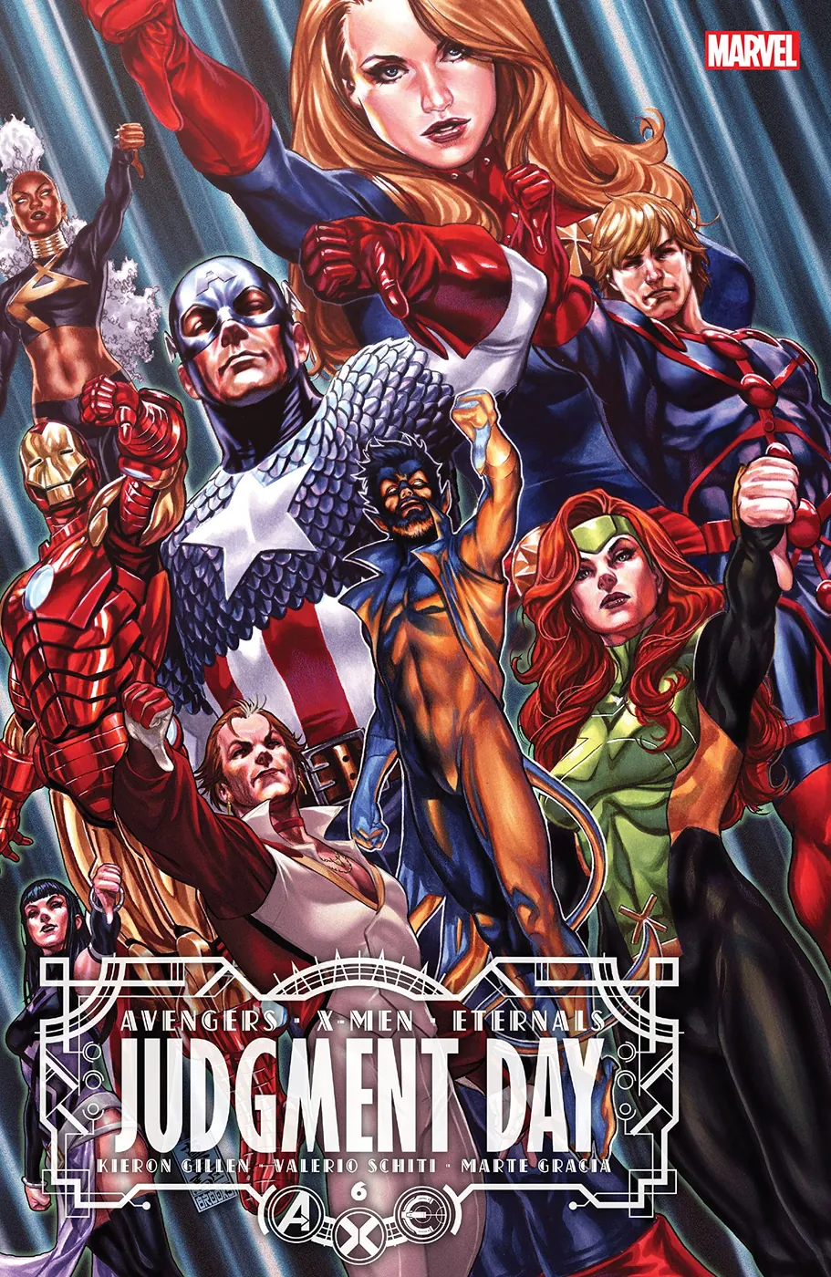 Cover of A.X.E.: Judgment Day #6