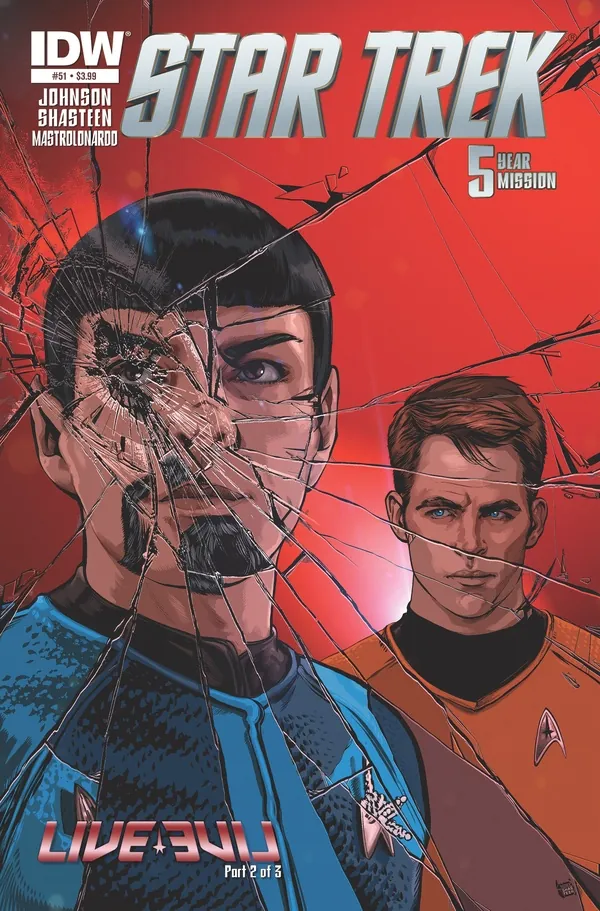 Cover of Star Trek #51