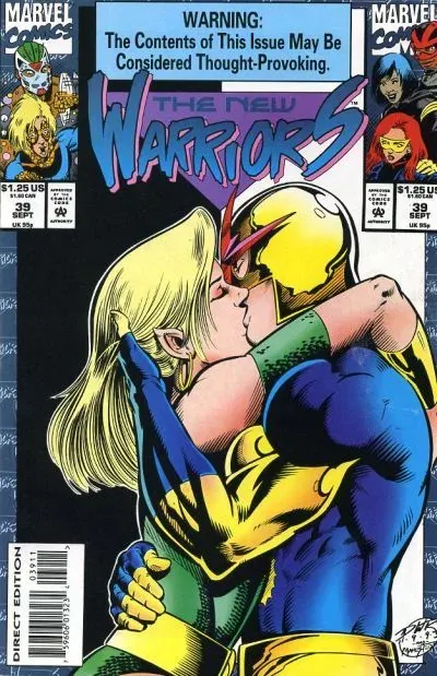 Cover of The New Warriors #39
