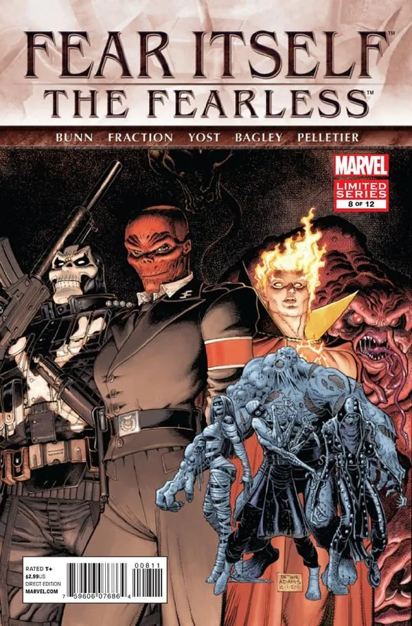 Cover of Fear Itself: The Fearless #8