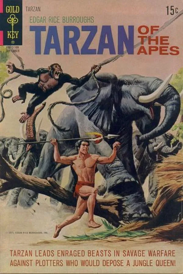 Cover of Edgar Rice Burroughs' Tarzan of the Apes #203