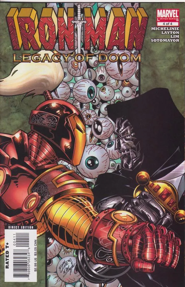 Cover of Iron Man: Legacy of Doom #4